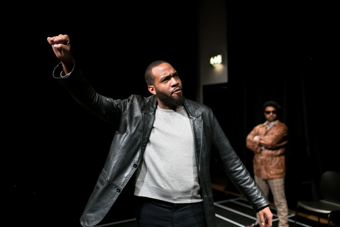 Shaq B Grant in Messiah at Stratford Circus. Photo: Paul Blakemore