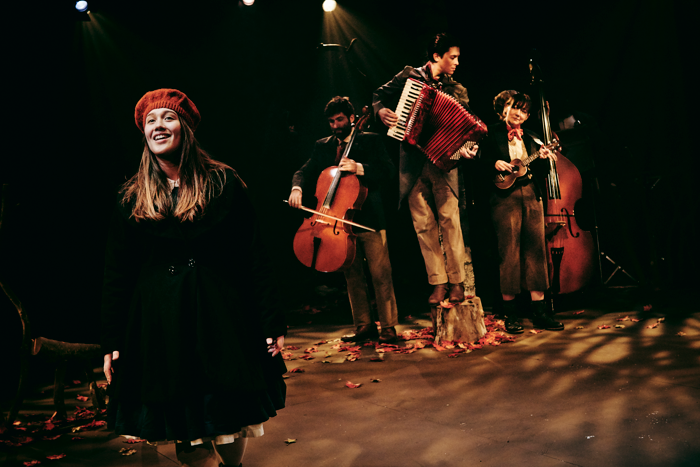 The cast of Snow White at Tobacco Factory Theatres, Bristol. Photo: Mark Dawson