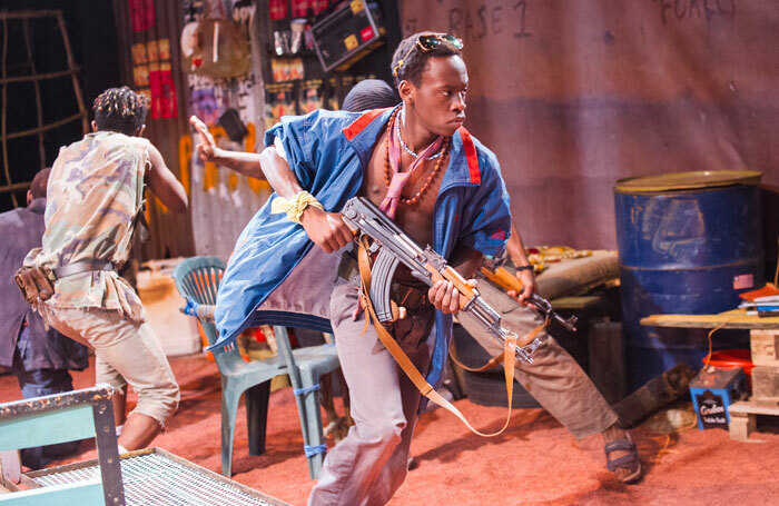 Diana Nneka Atuona's Liberian Girl at the Royal Court, London. Photo: Tristram Kenton