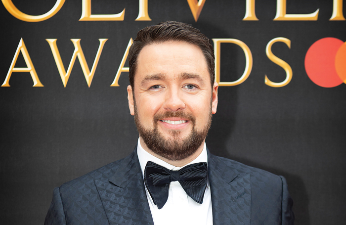 Jason Manford at the 2019 year's Olivier Awards. Photo: Pamela Raith