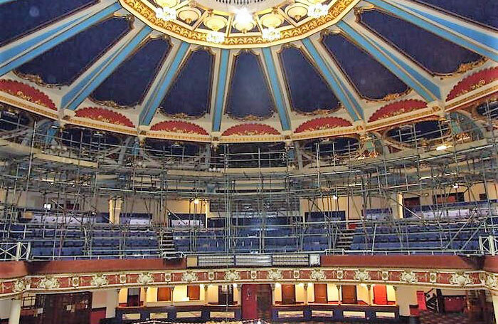 Interior of the Brighton Hippodrome