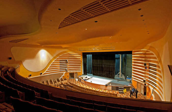 Peterborough New Theatre's auditorium