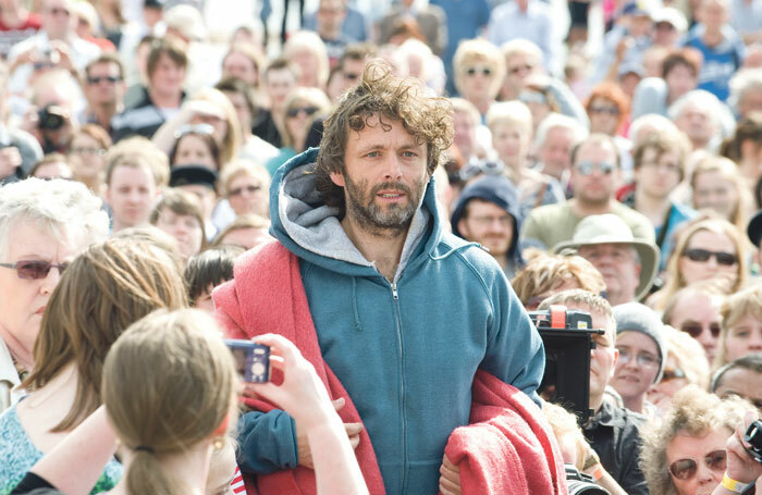 Michael Sheen in the National Theatre Wales’ production of The Passion in Port Talbot in 2010. Photo: Geraint Lewis