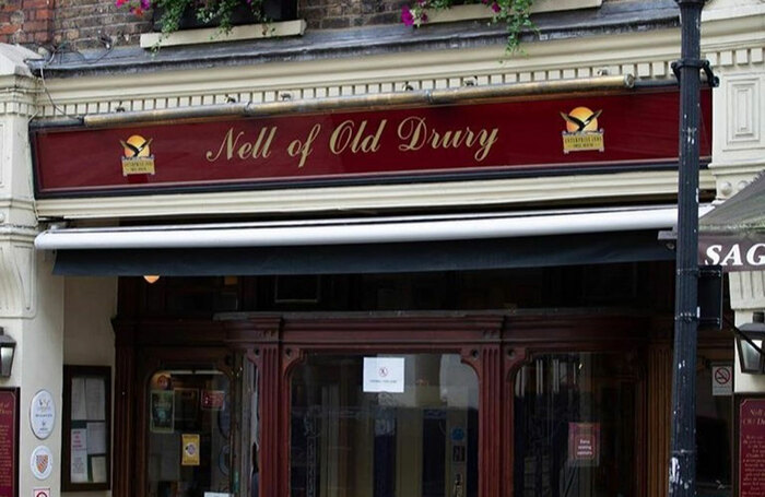 The Nell of Old Drury pub in the West End