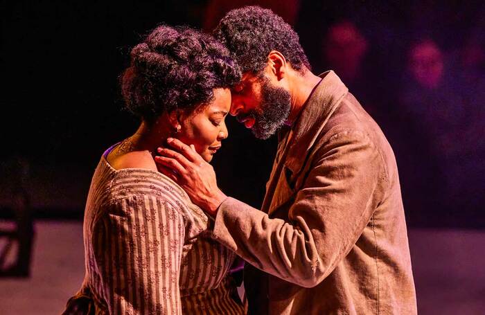 Rochelle Rose and Karl Collins in Rockets and Blue Lights. Photo: Brinkhoff-Moegenburg