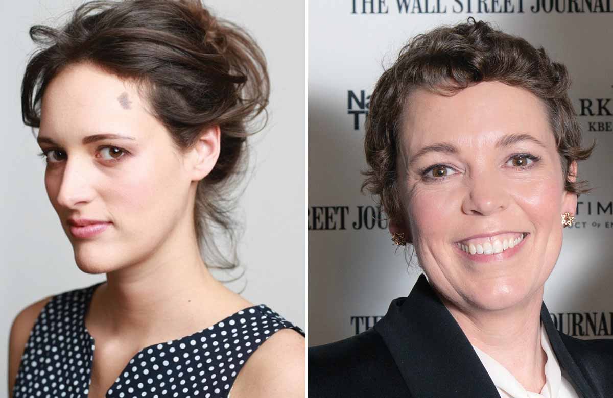 Phoebe Waller-Bridge and Olivia Colman. Photos: Faye Thomas/Cameron Slater