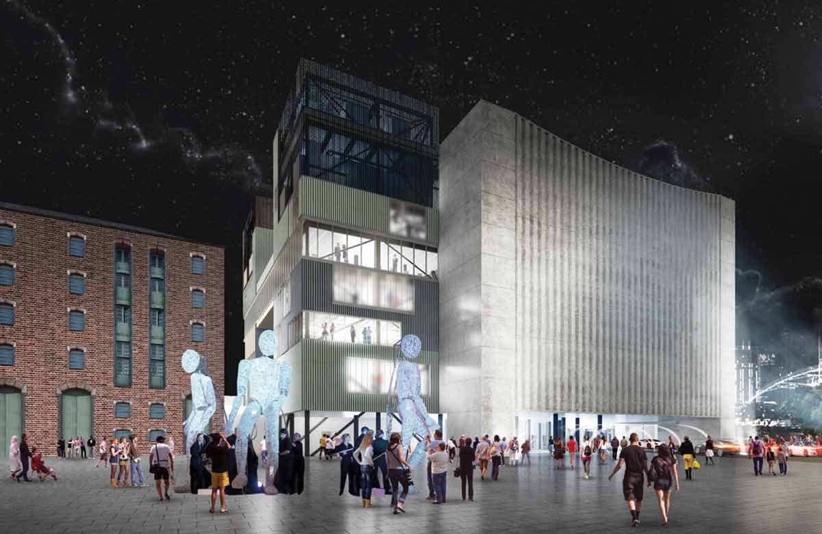 An artist's impression of the Factory in Manchester. Photo: OMA