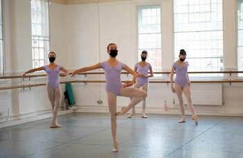 English National Ballet School partners with Bbodance and resumes in-person teaching