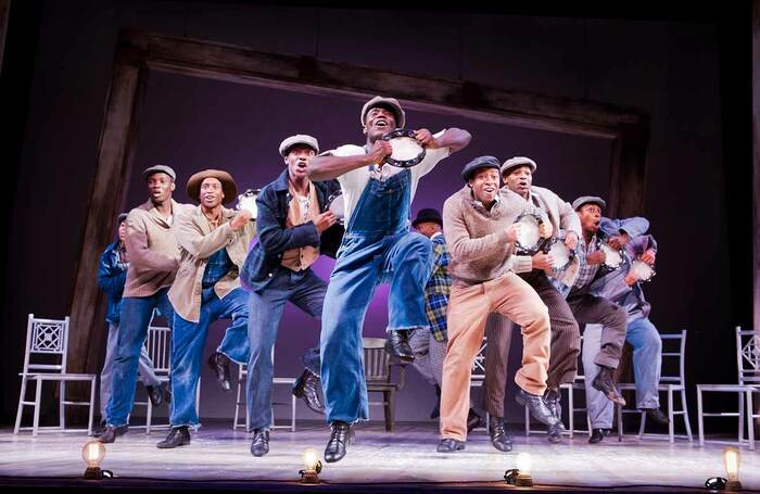 The Scottsboro Boys, which opened at London's Garrick Theatre on October 20, 2014. Photo: Tristram Kenton