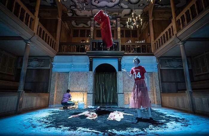 Grace Smart's set design for Henry VI at the Globe, London. Photo: Marc Brenner