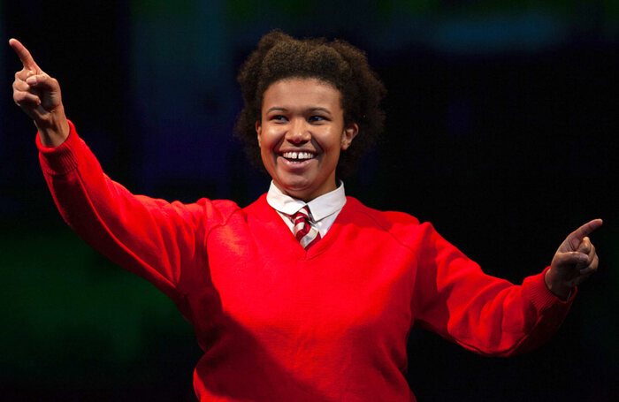 Anne Odeke in Misfits, part of Queen's Theatre Hornchurch's Essex on Stage season. Photo: Zbigniew Kotkiewicz