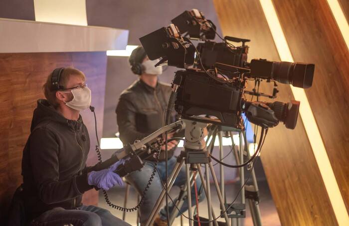 Camera operators on set. Photo: Shutterstock