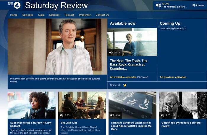 BBC Radio 4's Saturday Review