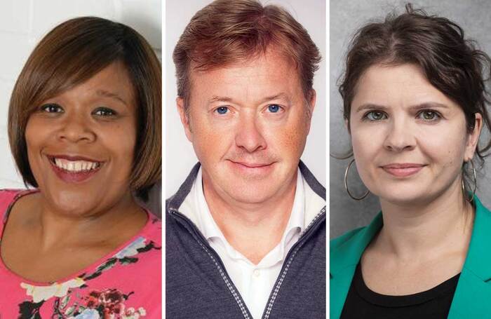 Stella Kanu, Edward Snape (photo: Johan Persson) and Eleanor Lloyd (photo: Michael Wharley) are among industry figures calling for a government-backed insurance scheme