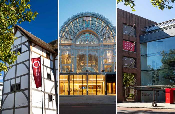 Shakespeare's Globe, the Royal Opera House (photo: Luke Hayes) and Sadler's Wells (photo: Shutterstock) are among London venues planning to reopen in May