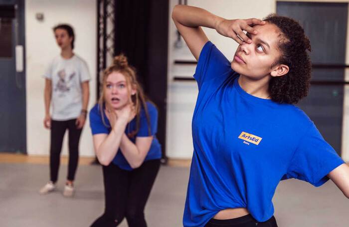 Students on an ArtsEd course. Photo: Robin Savage