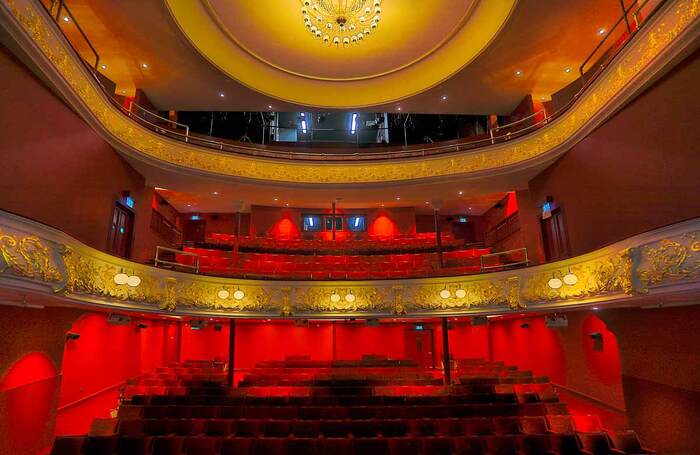 With two-metre distancing, the 500-seat Perth Theatre can accommodate only 78 audience members. Photo: Douglas McBride