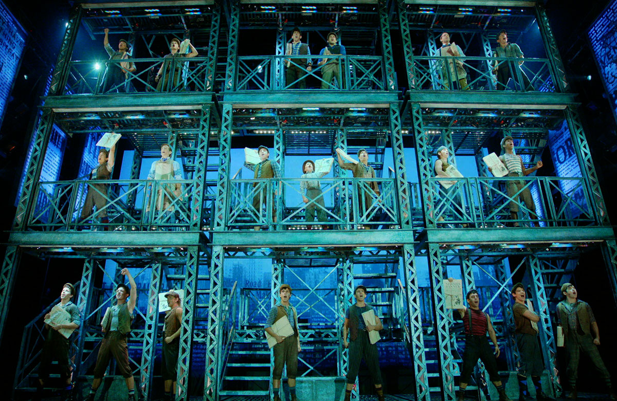 Newsies: The Broadway Musical. Photo: Disney Theatrical Productions