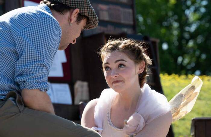 Matthew Kellett and Meriel Cunningham in Iolanthe. Photo: Bill Knight