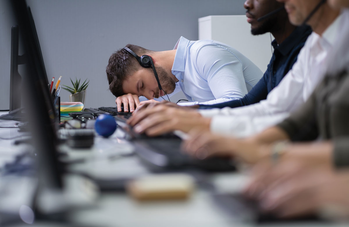 Working in call centres was a common side-hustle among our panellists, although most of these jobs didn’t last long. Photo: Shutterstock