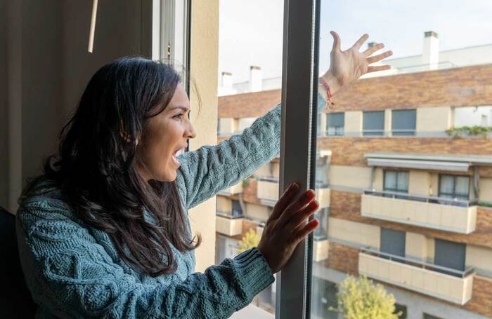 Harassment or immersive theatre? Your window or doorstep can become the stage in your own open-air production. Photo: Shutterstock