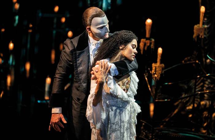 Killian Donnelly and Lucy St Louis in The Phantom of the Opera. Photo: Johan Persson