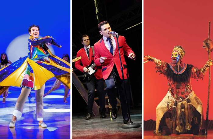 Joseph, Jersey Boys and The Lion King have cancelled performances due to Covid-related precautions. Photos: Tristram Kenton/Brinkhoff Mögenburg