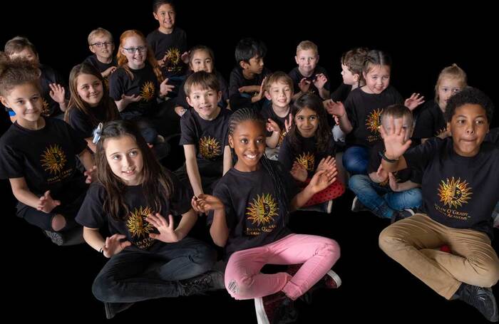 Students at the Helen O'Grady Academy in Gloucester