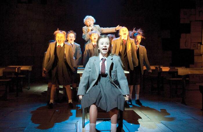 Matilda the Musical on stage