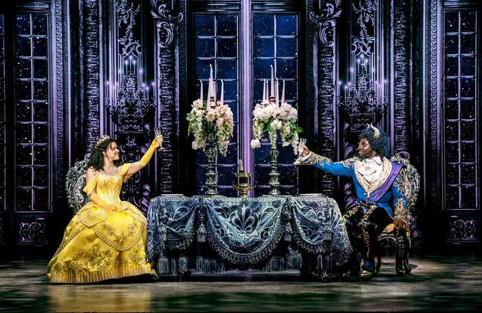 Courtney Stapleton and Emmanuel Kojo in Beauty and the Beast. Photo: Johan Persson