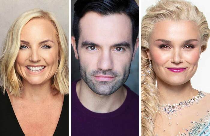 Kerry Ellis, Ramin Karimloo and Samantha Barks (photo: Trevor Leighton)