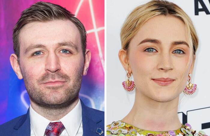 James McArdle and Saoirse Ronan. Photos: Shutterstock