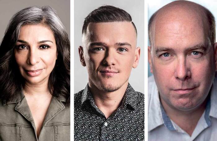 Shobna Gulati (photo: Andy Hollingworth), George Sampson and Jon Dryden Taylor say the touring system is unsafe and unaffordable