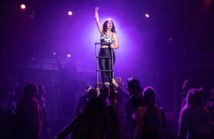 International College of Musical Theatre students performing in Rent at the Bridewell Theatre. Photo: Craig Sugden