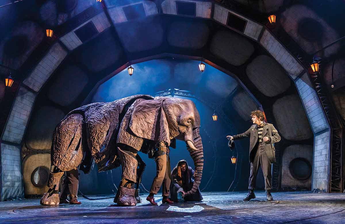 The Magician’s Elephant at the Royal Shakespeare Theatre – the first show Andrew Miller saw after Covid first hit the UK in February 2020. Photo: Tristram Kenton