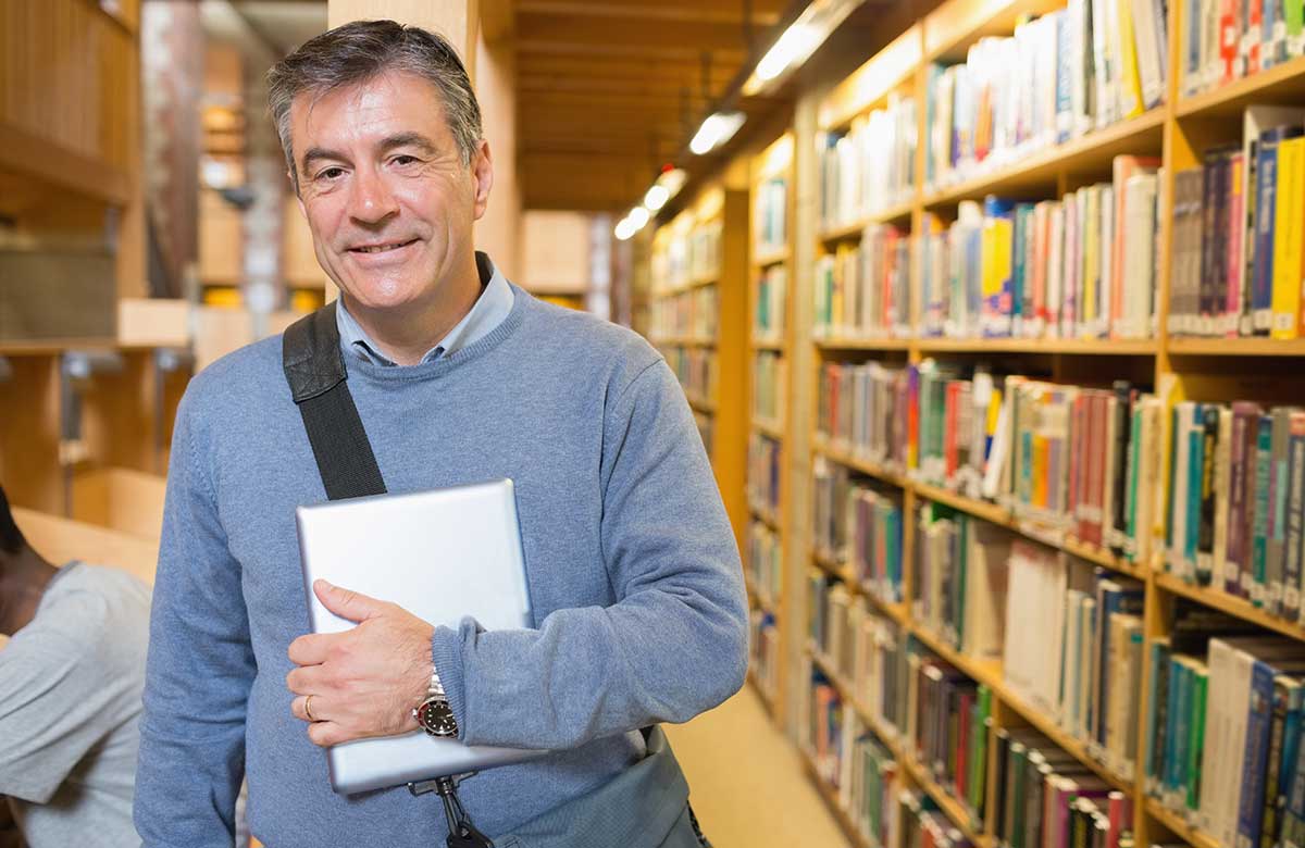 A mature student at university. Photo: Shutterstock