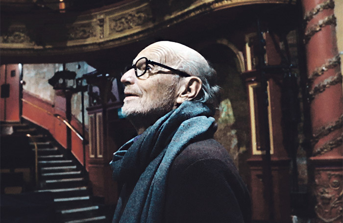 Kjetil Bang-Hansen inside the Coronet Theatre. Photo: Alex Hicks