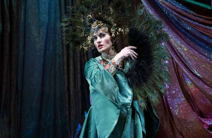 Paula Sides in ETO's The Golden Cockerel at Hackney Empire, London. Photo: Richard Hubert Smith