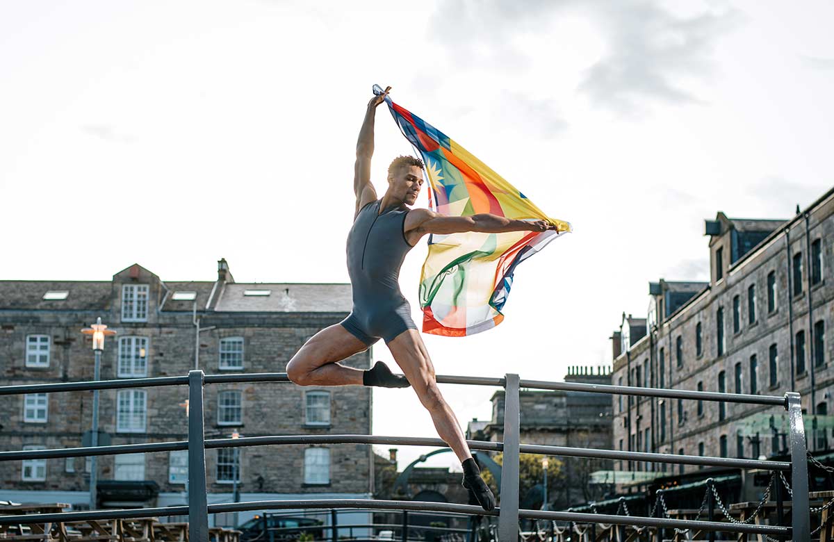 Jerome Anthony Barnes for the Edinburgh International Festival. Photo: Mihaela Bodlovic