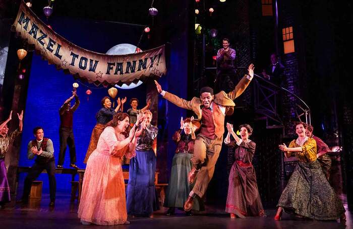 Beanie Feldstein and Jared Grimes in Funny Girl at the August Wilson Theatre, New York. Photo: Matthew Murphy