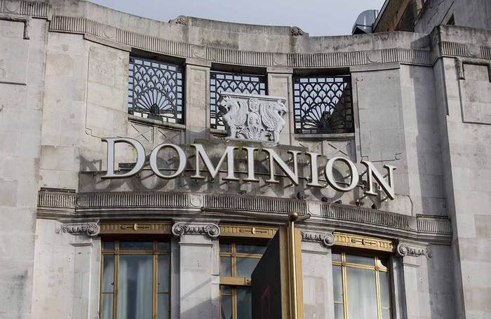 Dominion Theatre in the West End. Photo: Shutterstock