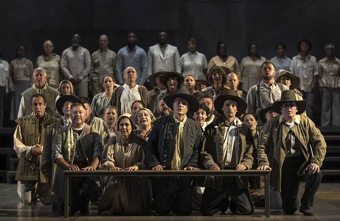 The Mayflower, part of Welsh National Opera's Migrations. Photo: Craig Fuller