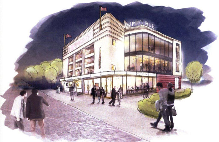 An artist’s impression of what a refurbished Dudley Hippodrome could look like. Photo: Dudley Hippodrome