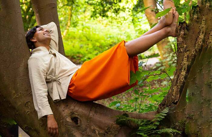 Jason Patel in The Jungle Book at Williamson Park, Lancaster. Photo: Gabi Dawkins/Jess Turton