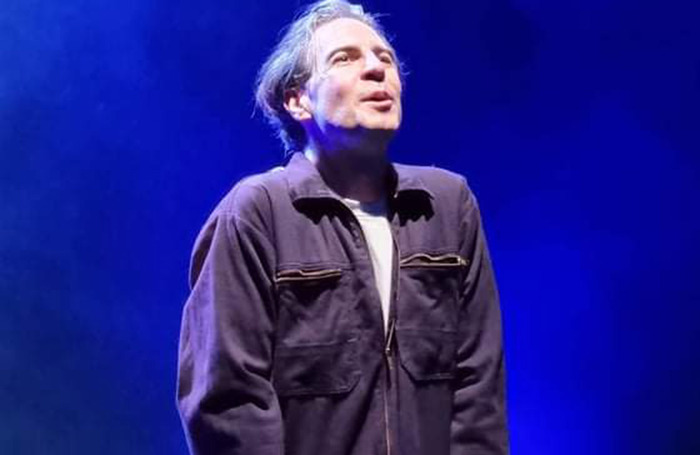 Mark Farrelly in Jarman at King's Head Theatre, London. Photo: Jacky B Summerfield