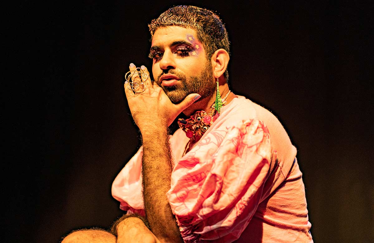 ALOK in ALOK at Traverse Theatre, Edinburgh. Photo: Lottie Amor