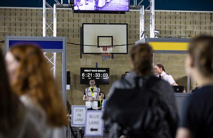 Muster Station: Leith at Leith Academy, Edinburgh. Photo: Jess Shurte