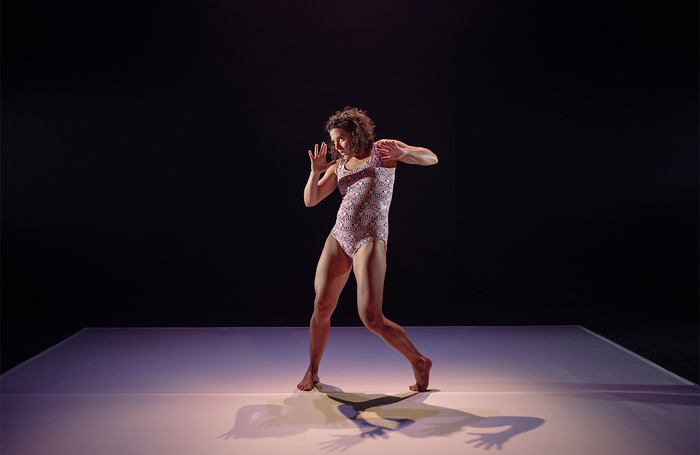 Tamsin Hurtado Clarke in PUSH at Pleasance Courtyard, Edinburgh. Photo: Dom Moore