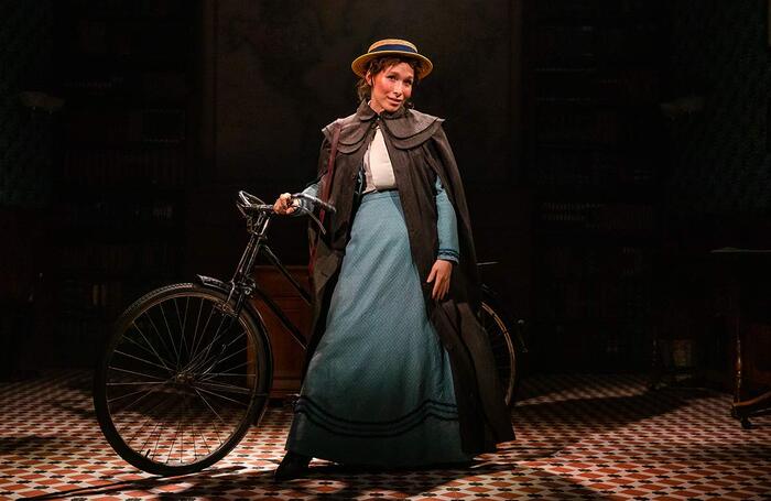 Liv Andrusier in Ride at Charing Cross Theatre, London. Photo: Danny Kaan