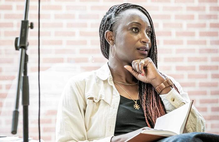 Chinonyerem Odimba directing rehearsals. Photo: Marc Brenner